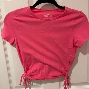 Hollister Bright Pink Short Sleeve Tee
